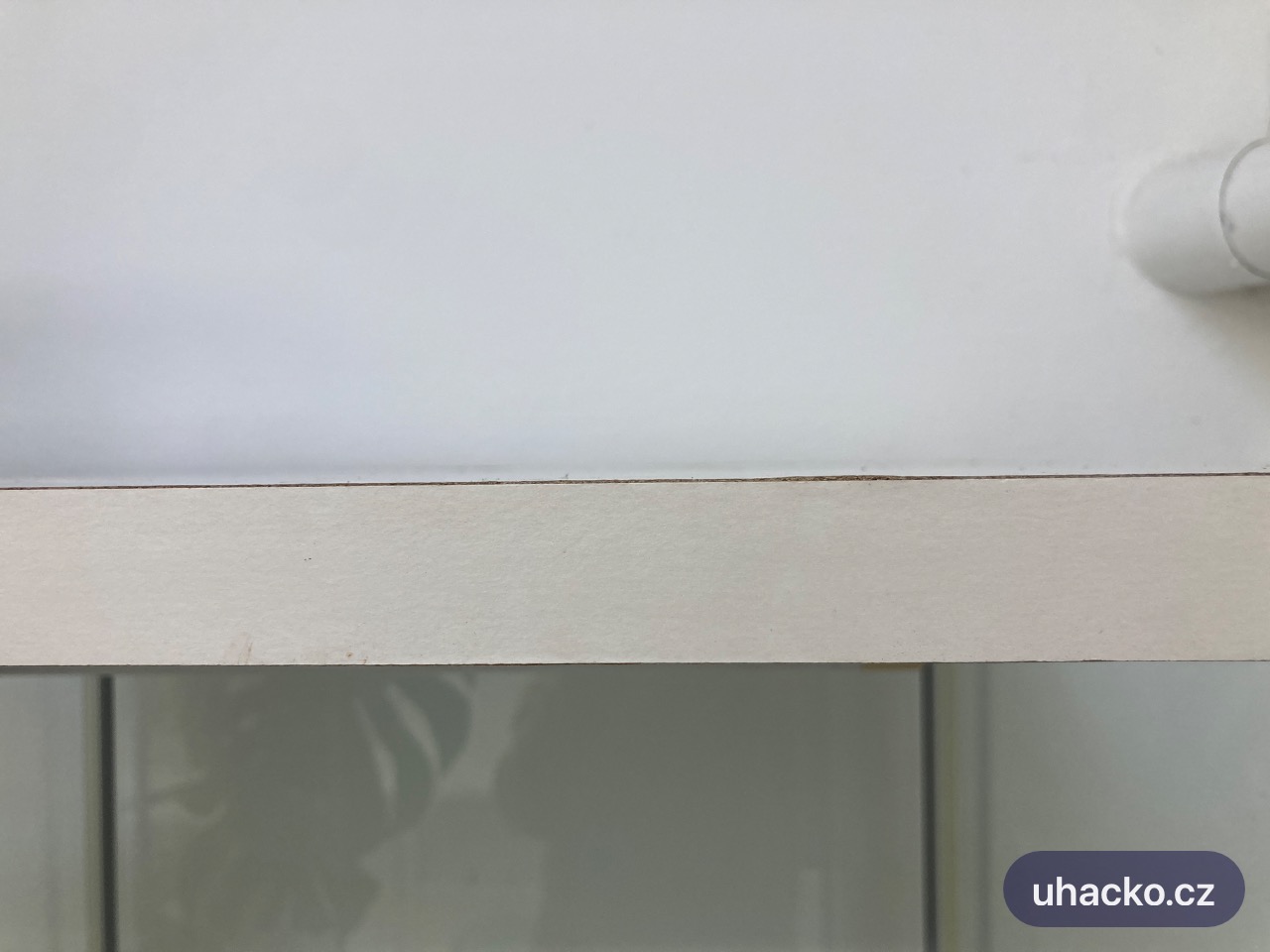 Vitrína IKEA - bílá 43x163 cm